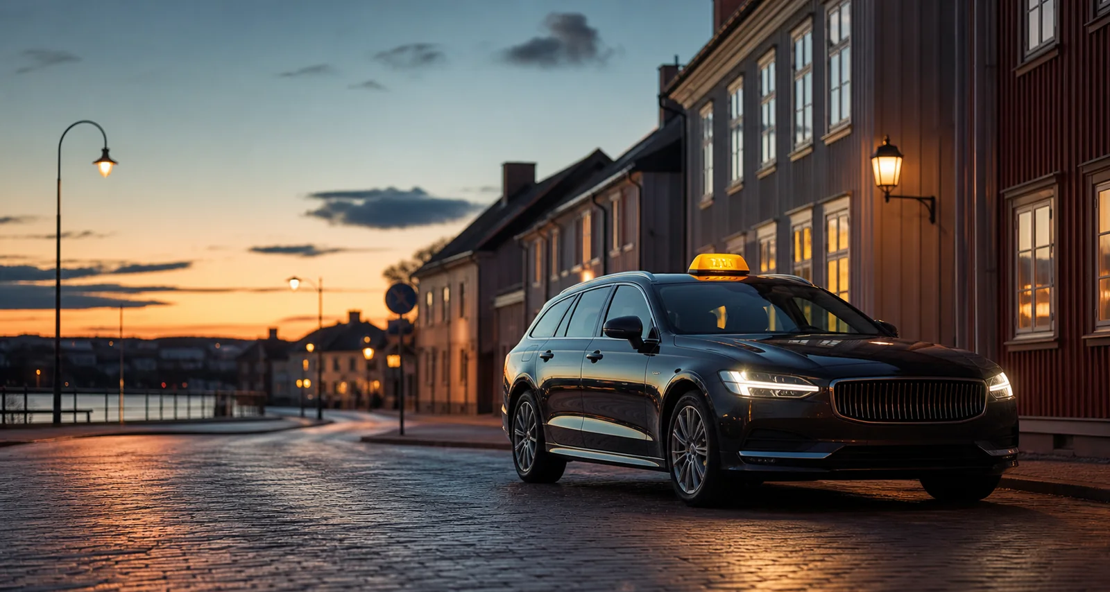 Taxi i Leksand